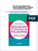 Full Download Geschichte Der Abendlandischen Philosophie Band Ii Mittelalter 3 Auflage Anthony Kenny Manfred Weltecke Online Full Chapter PDF