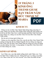 Kinh Đọc Kính Thánh Giuse 19 Tháng 3