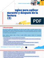 Estrategias para Aplicar Durante y Después de La Lectura