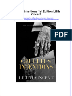 Full Download Cruelles Intentions 1St Edition Lilith Vincent Online Full Chapter PDF
