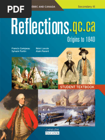 Re Ections: Origins To 1840