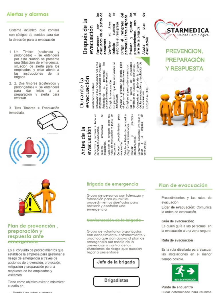 Plan de Evacuación y Prevención de Emergencias | PDF | Emergencia