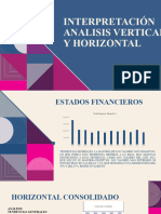 Interpretación Analisis Vertical y Horizontal