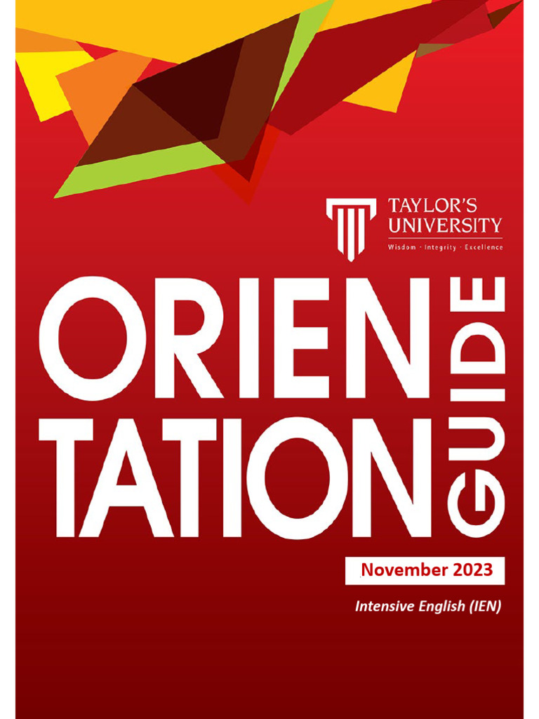 Taylor's University Orientation Guide | PDF | Land Transport | Bus ...