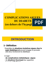 Complications Aigues Diabete