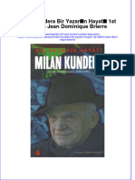 PDF of Milan Kundera Bir Yazarin Hayati 1St Edition Jean Dominique Brierre Full Chapter Ebook