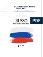 PDF of Dizionario Russo Italiano Italiano Russo Aa VV Full Chapter Ebook