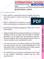 Ethics of School