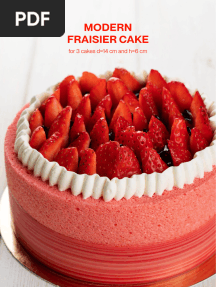 Kica Academy Strawberry Modern Fraisier Cake