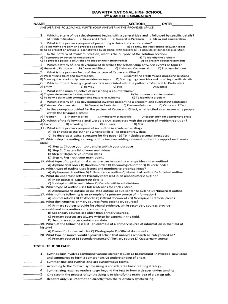 Final Exam English Pdf Primary Sources Paragraph