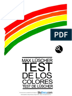 Manual Luscher Test de los colores
