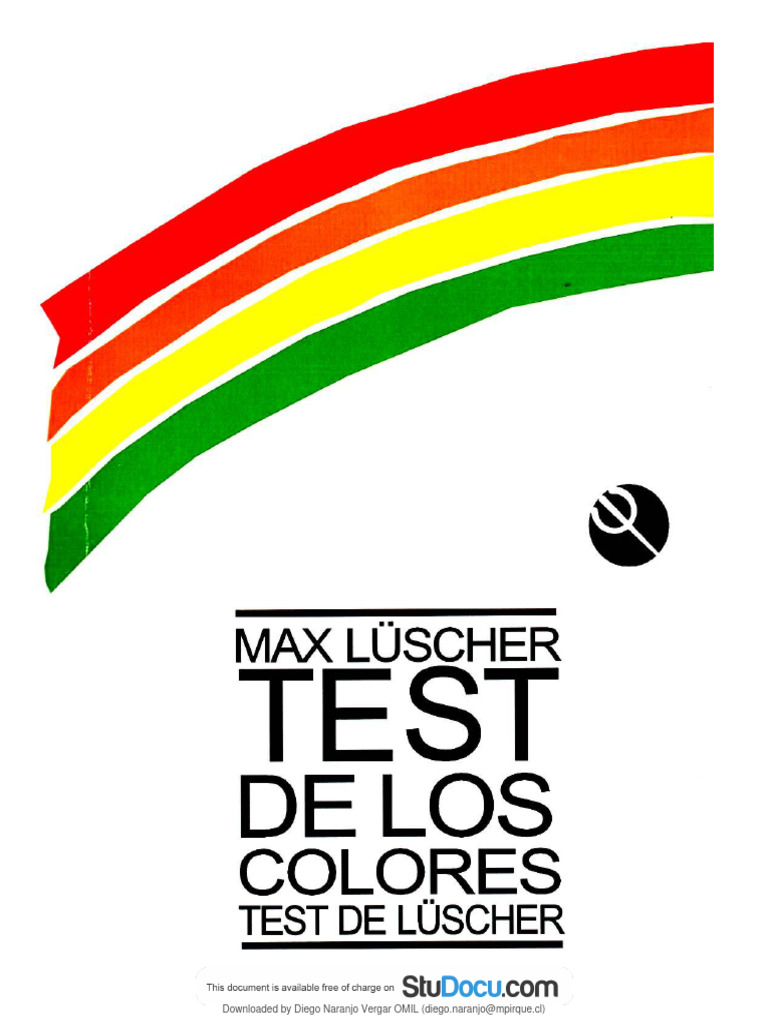 Guía del Test de Colores de Lüscher | PDF | Color | Azul
