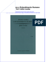 Download pdf of Ensaio Sobre O Entendimento Humano Vol I John Locke full chapter ebook 