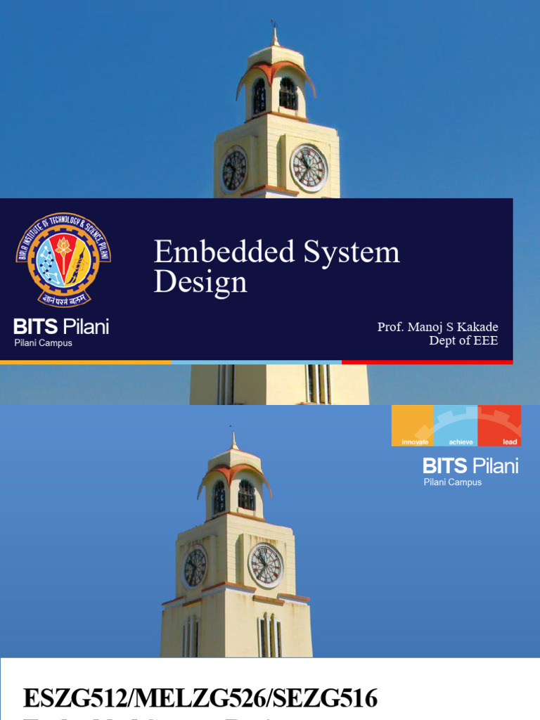 ESD - CS6 - Small Scale Embedded System Design Example | Download Free ...