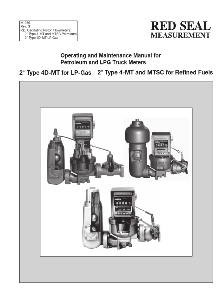 001 - LPG Meter | PDF | Flow Measurement | Pump