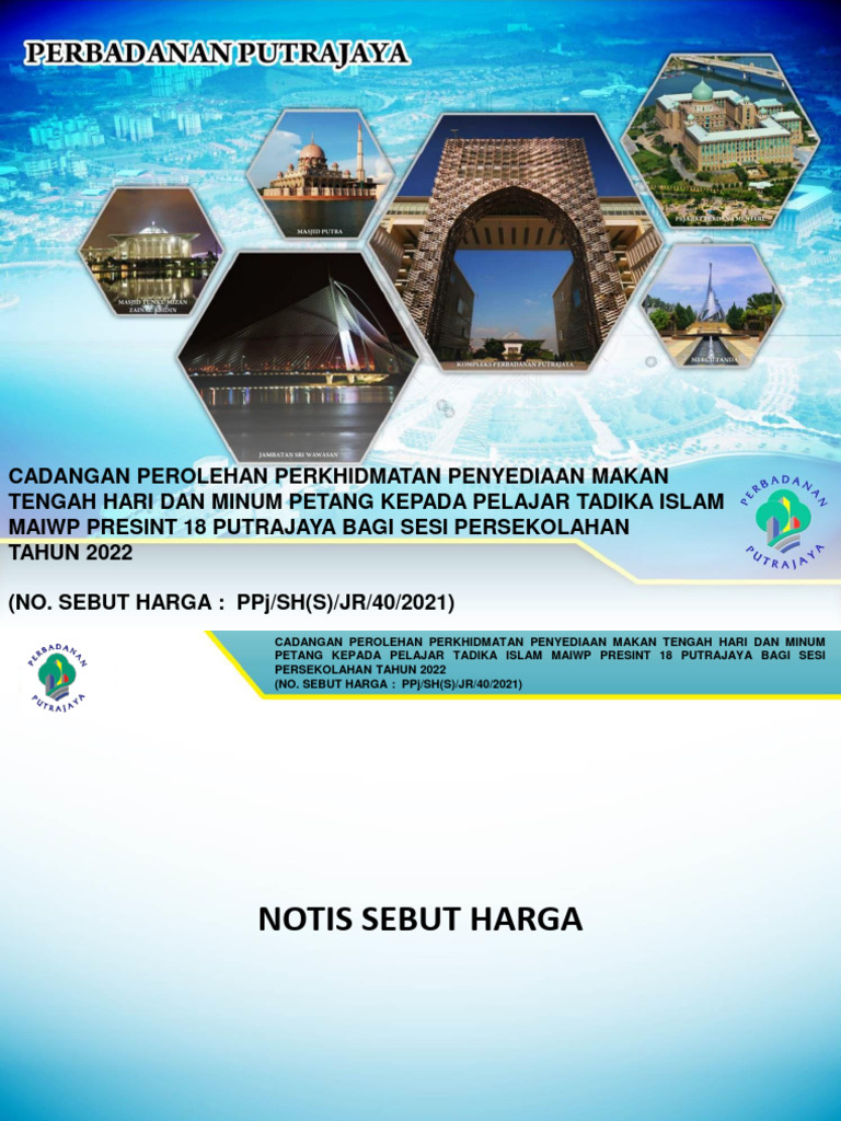 Taklimat Sebut Harga Pdf