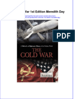 Full Ebook of The Cold War 1St Edition Meredith Day Online PDF All Chapter