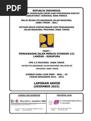 I. Laporan Akhir Lawean-Sukapura | PDF