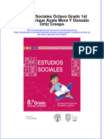 PDF of Estudios Sociales Octavo Grado 1St Edition Enrique Ayala Mora Y Gonzalo Ortiz Crespo Full Chapter Ebook