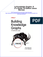 Full Ebook of Building Knowledge Graphs A Practitioners Guide 1St Edition Jesus Barrasa 2 Online PDF All Chapter