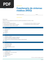 Cuestionario SNOT-22 en Español | PDF | Enfermedades y trastornos