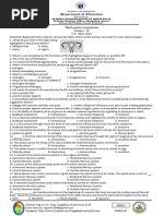 IKATLONG PANAHUNANG PAGSUSULIT Science10-2022-2023