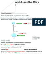 Huawei Dispositivo TFTP y Aplicación FTP