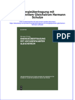 Download pdf of Energieubertragung Mit Hochgespanntem Gleichstrom Hermann Schulze full chapter ebook 