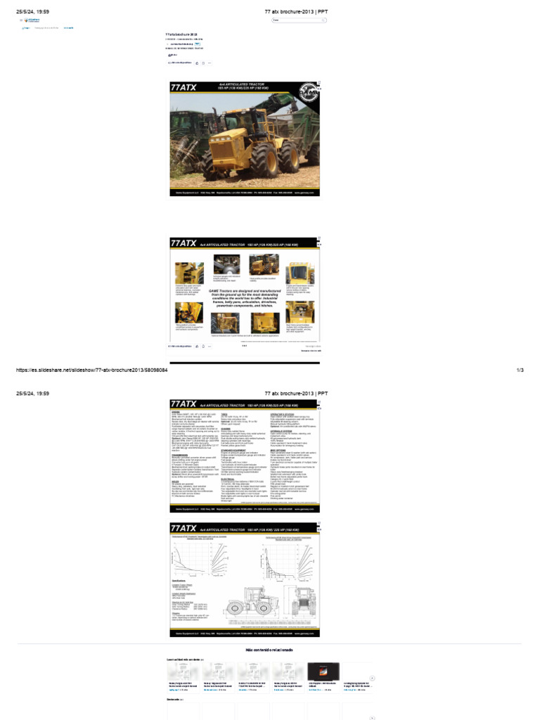 77 Atx Brochure-2013 | PDF | Trailer (Vehicle) | Tractor