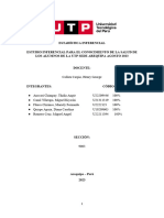 ESTADÍSTICA INFERENCIAL Avance Del Informe Final