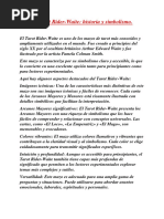 Guía completa del Tarot Rider-Waite | PDF | Tarot | Jugando a las cartas