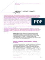 Las jóvenes frente a la violencia de género