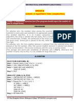 Algo Assignment-03 Selection Sort