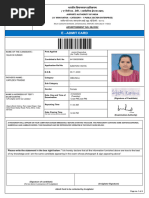 Admit Card