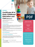CHC30121 - Certificate III in Early Childhood Education and Care-2024 3