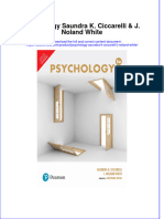 Full Ebook of Psychology Saundra K Ciccarelli J Noland White Online PDF All Chapter