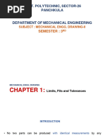 E Contents of MECHANICAL ENGG DRAWING II 1 1