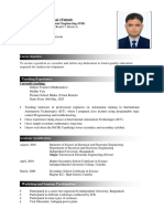 Resume of Omar Faisal Fahmi