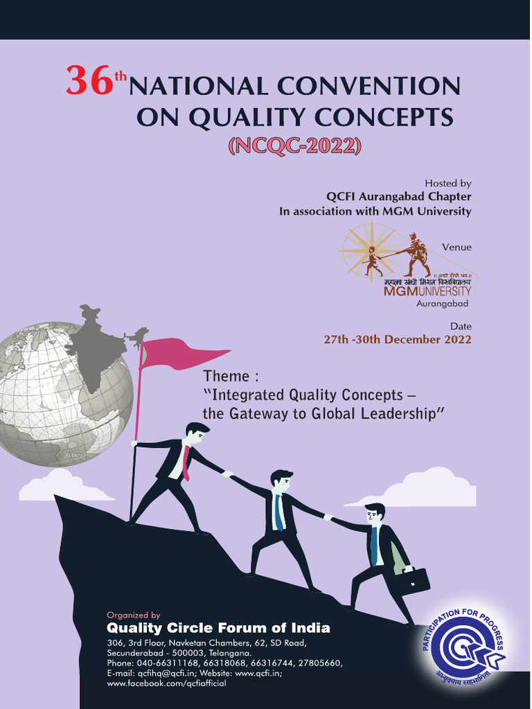NCQC 2022 Aurangabad Overview | PDF | Leadership