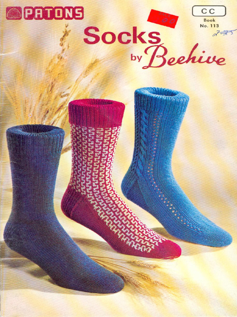 Patons 113 Socks by Beehive | PDF