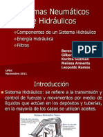 Componentes de Un Sistema Hidraulico