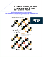 Full Download Do Xadrez A Cortesia Dworkin E A Teoria Do Direito Contemporanea Ronaldo Porto Macedo Junior Online Full Chapter PDF