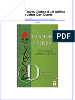 Full Download Incautas E Trovas Sonhos D Um Artifice de Letras Davi Duarte Online Full Chapter PDF