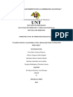 Cuarto Pleno Casatorio Civil "Desalojo Por Ocupación Precaria" - My Part of Research Paper