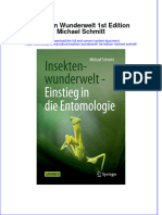 Full Download Insekten Wunderwelt 1St Edition Michael Schmitt Online Full Chapter PDF