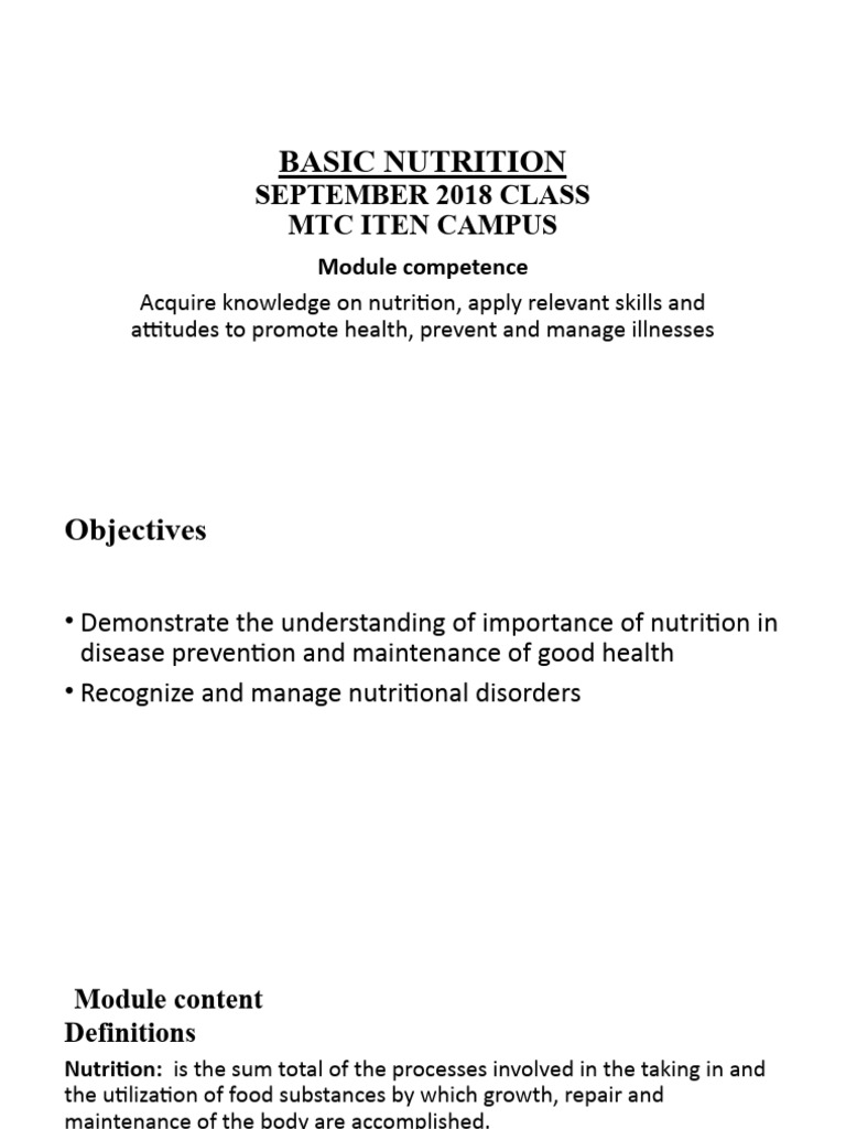Basic nutrition 2 pdf vitamin nutrients