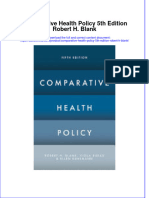 Full Ebook of Comparative Health Policy 5Th Edition Robert H Blank Online PDF All Chapter
