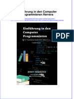 Full Download Einfuhrung in Den Computer Programmieren Herrera Online Full Chapter PDF
