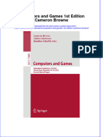 Full Ebook of Computers and Games 1St Edition Cameron Browne Online PDF All Chapter