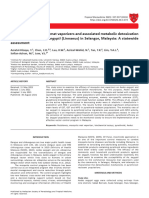 Bioefficacy of Mosquito Mat Vaporizers and Associated Metabolic Detoxication